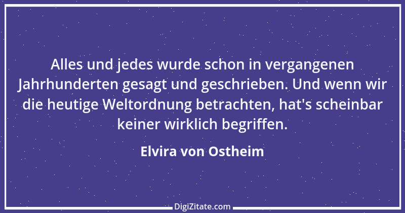 Zitat von Elvira von Ostheim 9