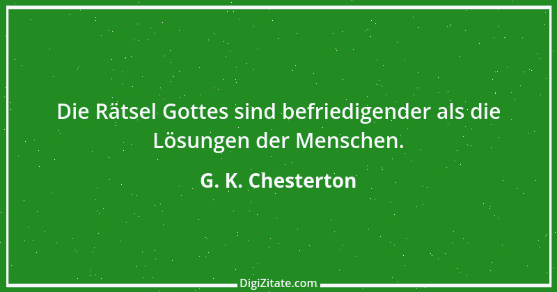 Zitat von G. K. Chesterton 105