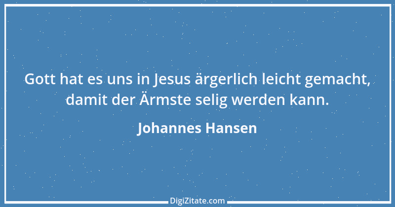 Zitat von Johannes Hansen 6