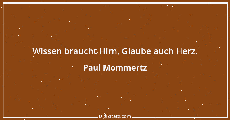 Zitat von Paul Mommertz 279