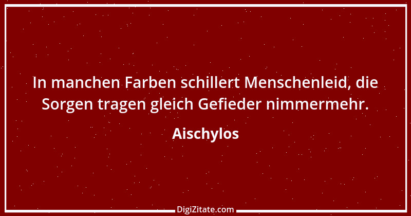 Zitat von Aischylos 97