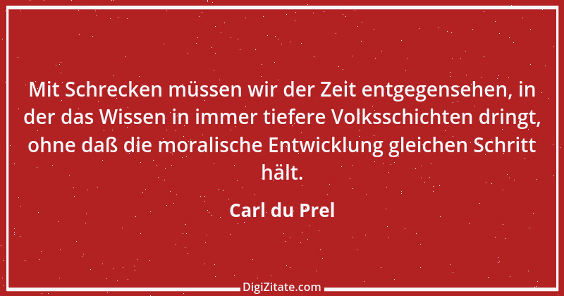 Zitat von Carl du Prel 15