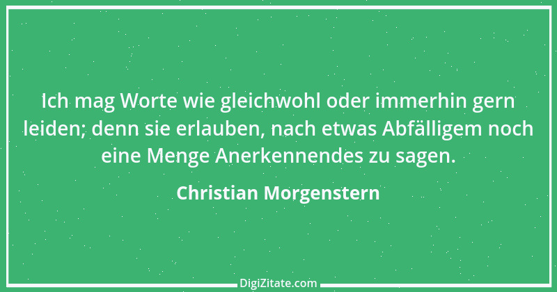 Zitat von Christian Morgenstern 81