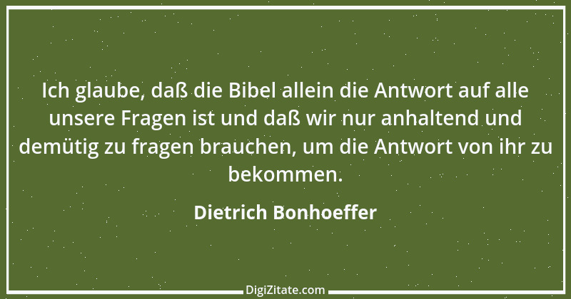 Zitat von Dietrich Bonhoeffer 4