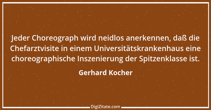 Zitat von Gerhard Kocher 67