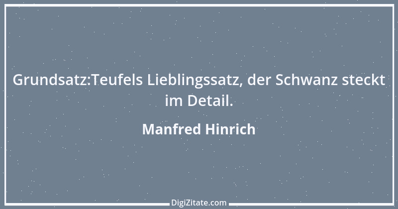 Zitat von Manfred Hinrich 3732