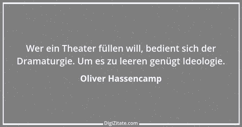 Zitat von Oliver Hassencamp 23