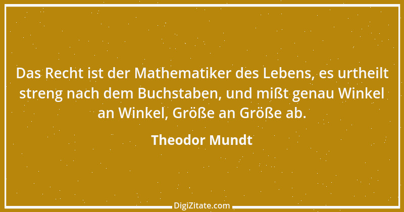 Zitat von Theodor Mundt 6