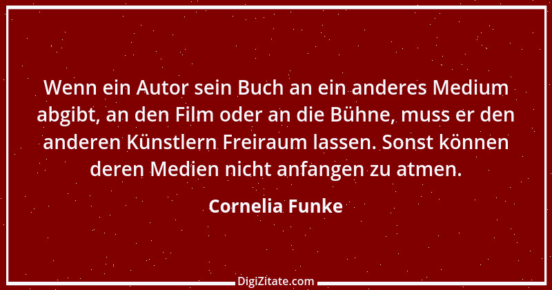 Zitat von Cornelia Funke 3