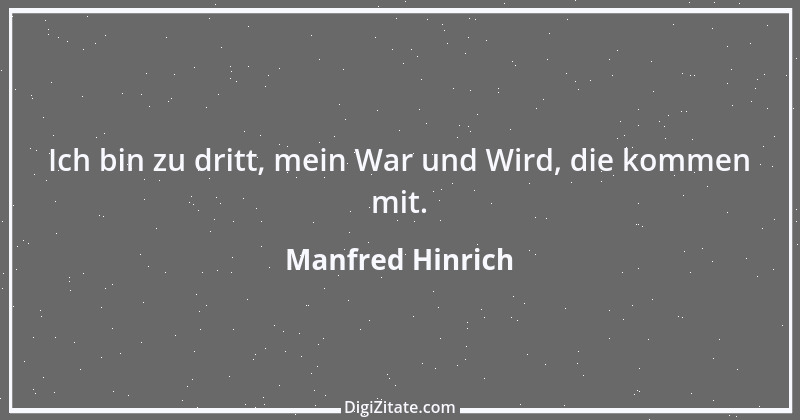 Zitat von Manfred Hinrich 1733