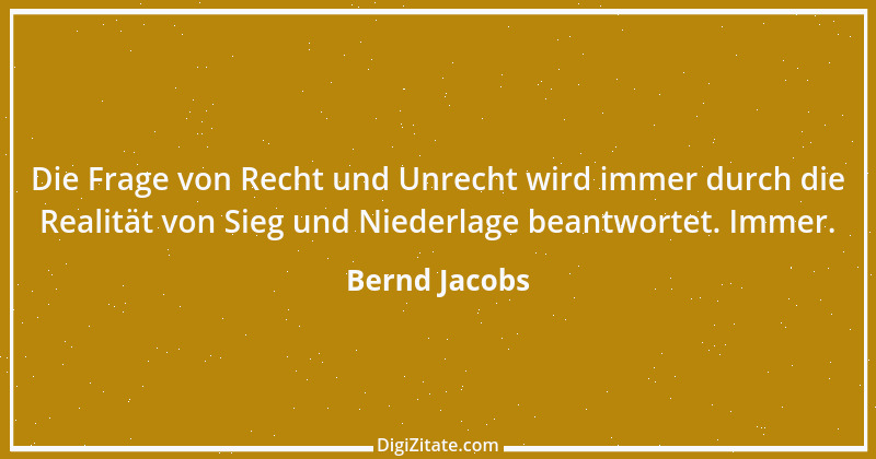 Zitat von Bernd Jacobs 1