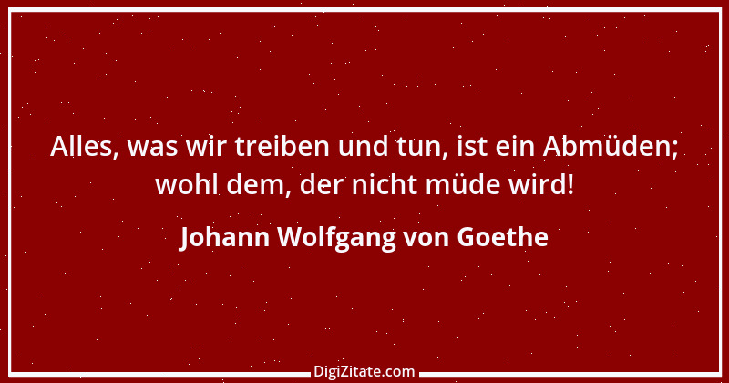 Zitat von Johann Wolfgang von Goethe 2560