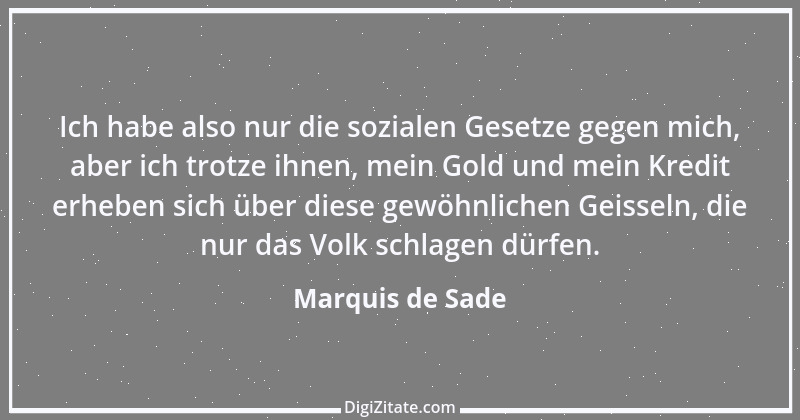 Zitat von Marquis de Sade 23