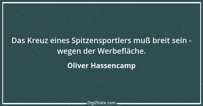 Zitat von Oliver Hassencamp 25