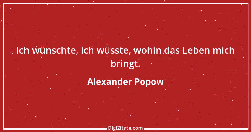 Zitat von Alexander Popow 1