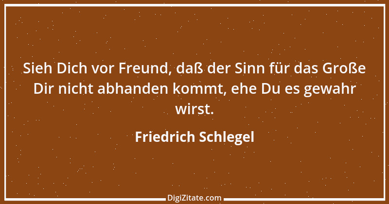 Zitat von Friedrich Schlegel 108