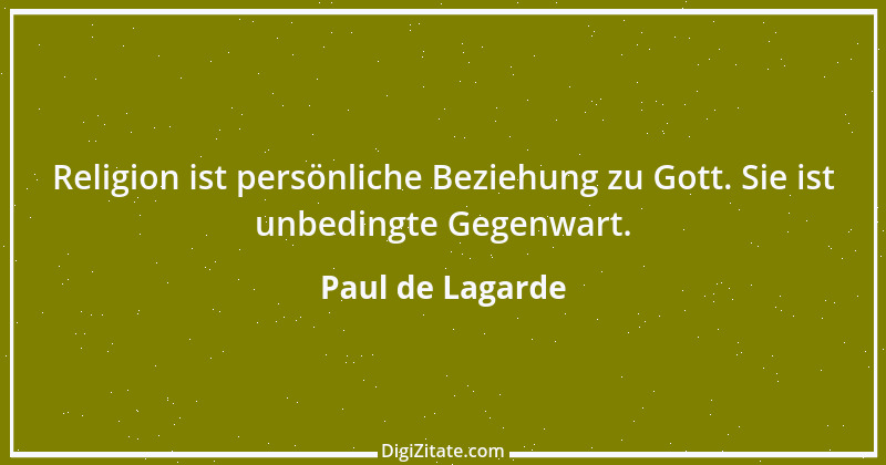 Zitat von Paul de Lagarde 59