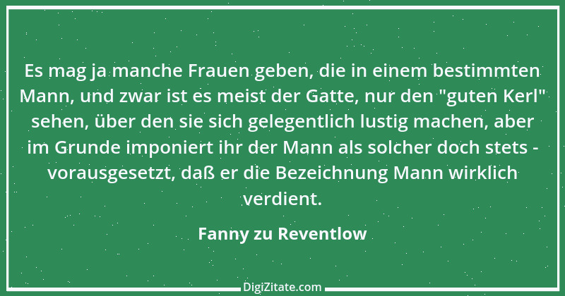 Zitat von Fanny zu Reventlow 47