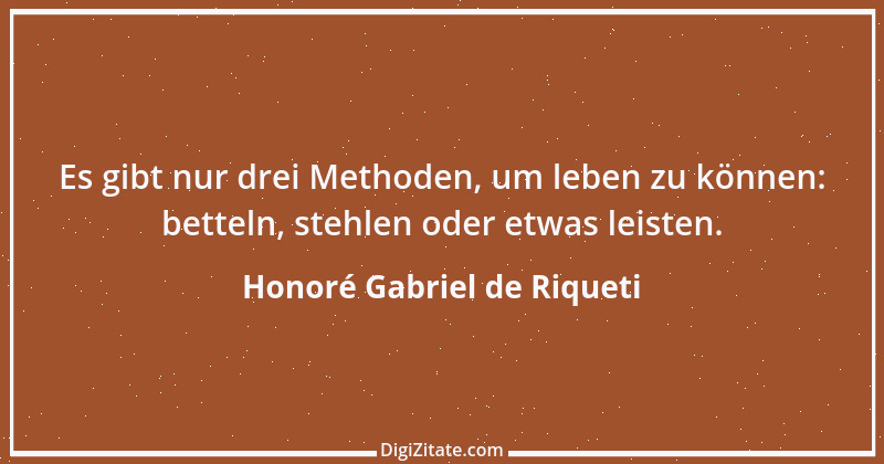 Zitat von Honoré Gabriel de Riqueti 17