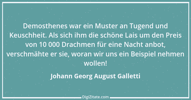 Zitat von Johann Georg August Galletti 18