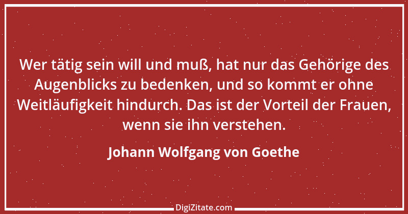 Zitat von Johann Wolfgang von Goethe 2562