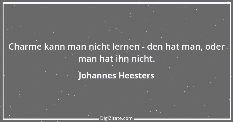 Zitat von Johannes Heesters 3