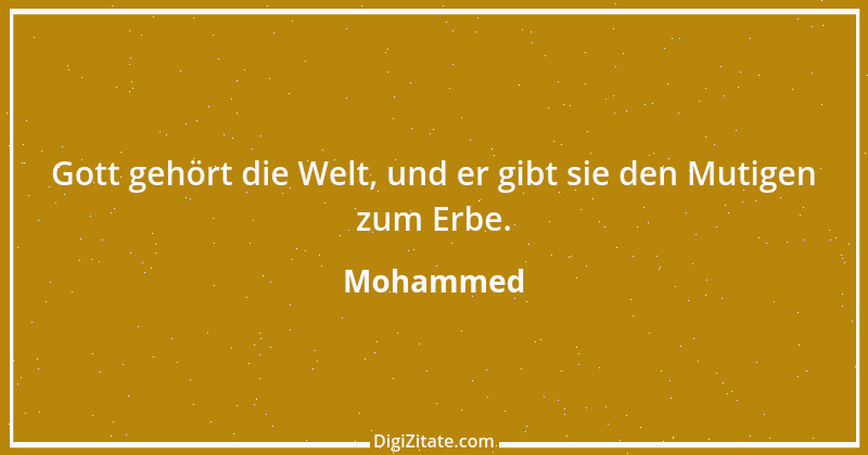 Zitat von Mohammed 78