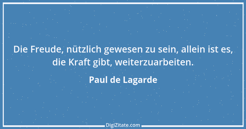 Zitat von Paul de Lagarde 60