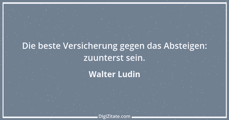 Zitat von Walter Ludin 64