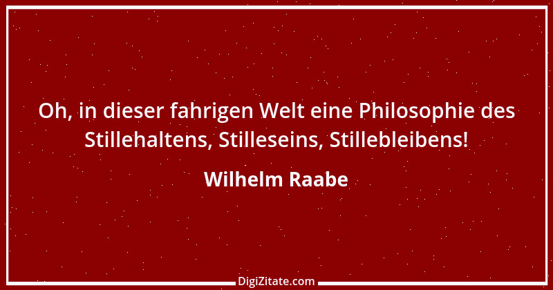 Zitat von Wilhelm Raabe 41