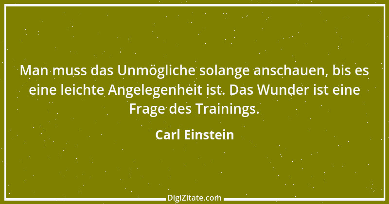 Zitat von Carl Einstein 1