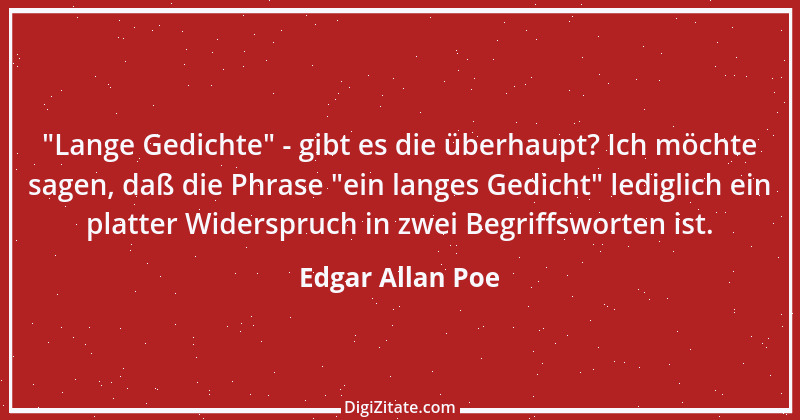 Zitat von Edgar Allan Poe 42