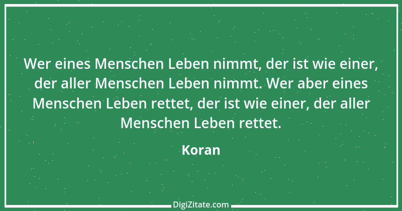 Zitat von Koran 7