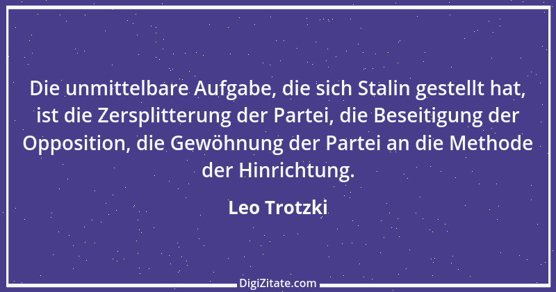 Zitat von Leo Trotzki 9