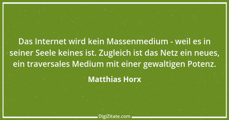 Zitat von Matthias Horx 3