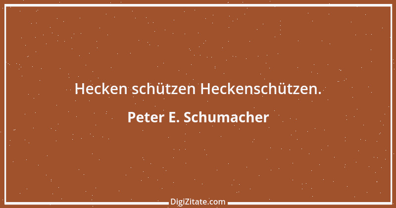 Zitat von Peter E. Schumacher 368