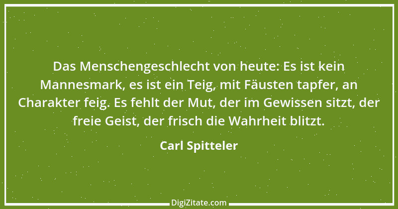 Zitat von Carl Spitteler 44