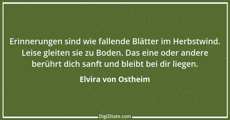 Zitat von Elvira von Ostheim 16