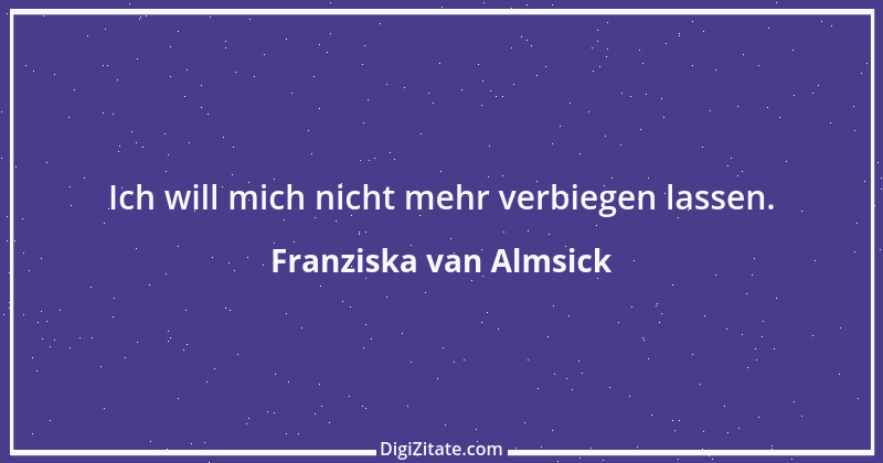 Zitat von Franziska van Almsick 9