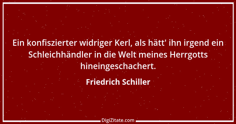 Zitat von Friedrich Schiller 1081