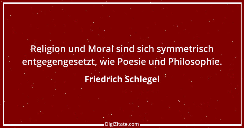 Zitat von Friedrich Schlegel 111