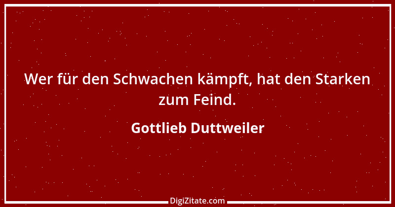 Zitat von Gottlieb Duttweiler 2