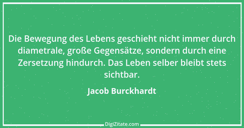 Zitat von Jacob Burckhardt 122