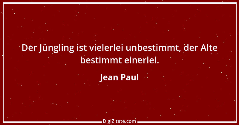 Zitat von Jean Paul 709