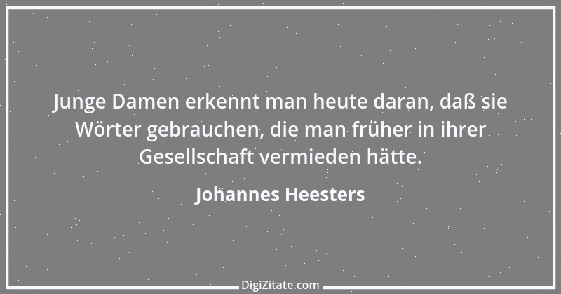 Zitat von Johannes Heesters 5