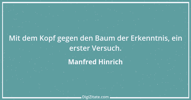 Zitat von Manfred Hinrich 1738