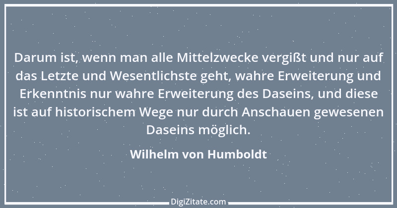 Zitat von Wilhelm von Humboldt 114