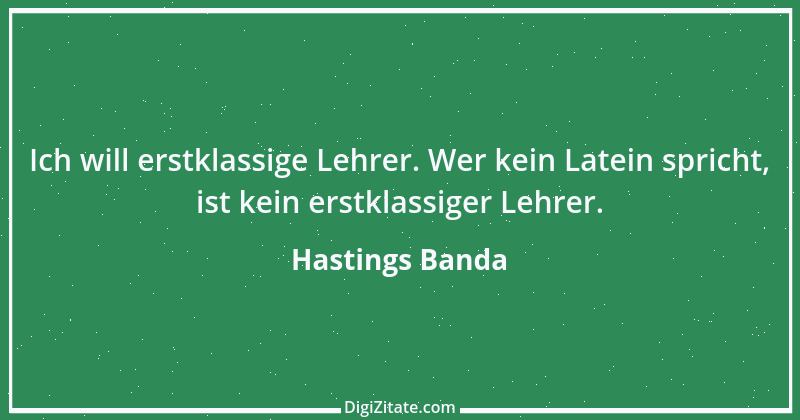 Zitat von Hastings Banda 1