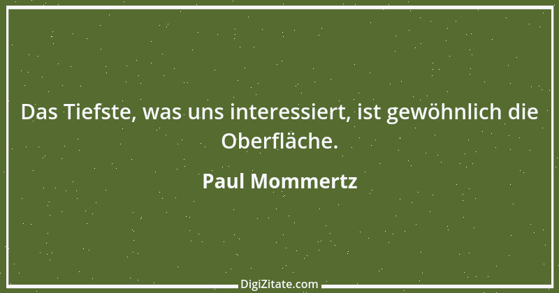 Zitat von Paul Mommertz 287