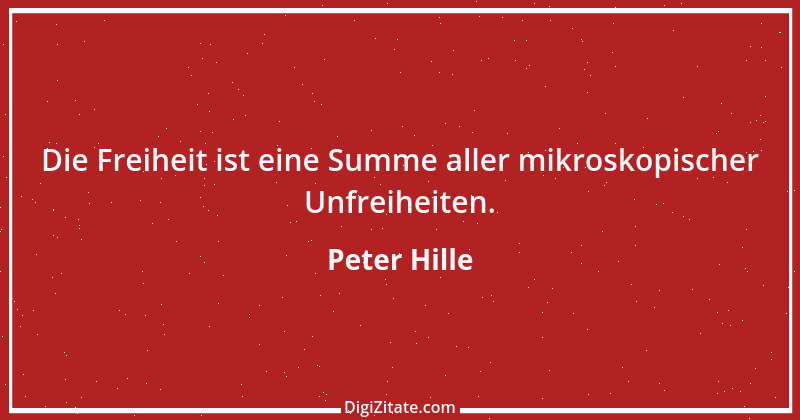 Zitat von Peter Hille 78